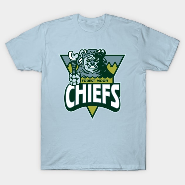 Forest Moon Chiefs T-Shirt by WanderingBert